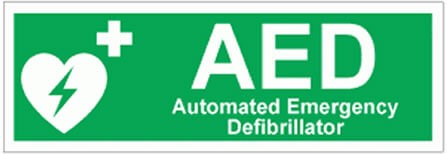 AED signage